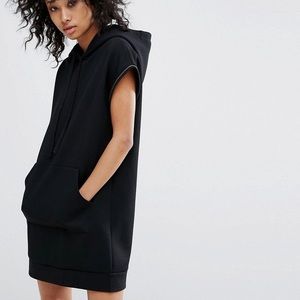 All Saints Mod Sweater Dress Black Large